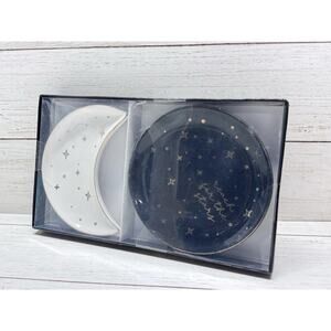 Pair Of Celestial Trinket Dishes 'REACH FOR THE STARS” NEW- GIFT
